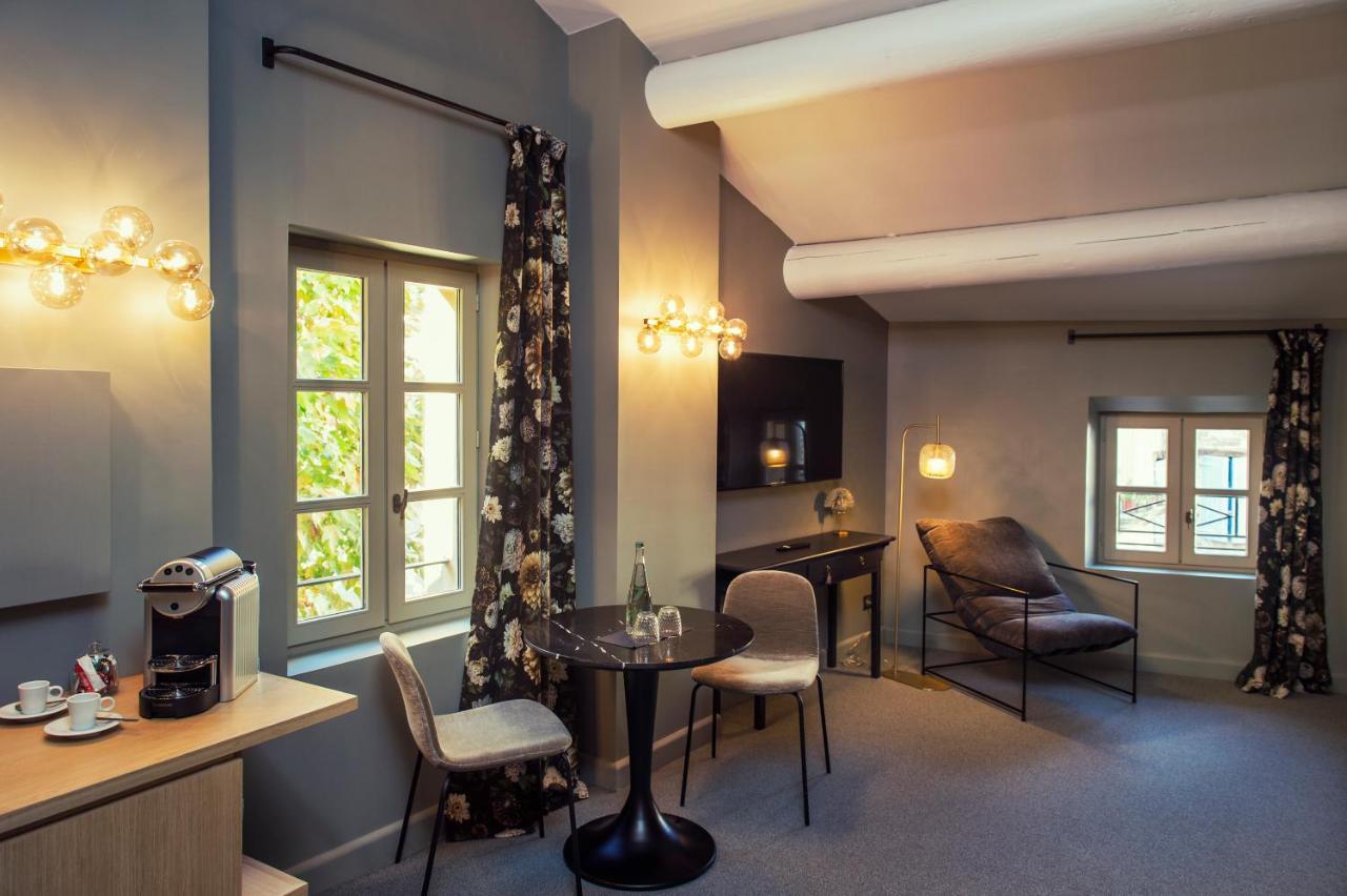 Les Chambres De L'Oustalet, Chambres D'Hotes Et Restaurant Etoile Gigondas Dış mekan fotoğraf