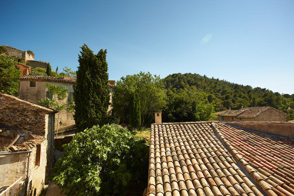 Les Chambres De L'Oustalet, Chambres D'Hotes Et Restaurant Etoile Gigondas Oda fotoğraf