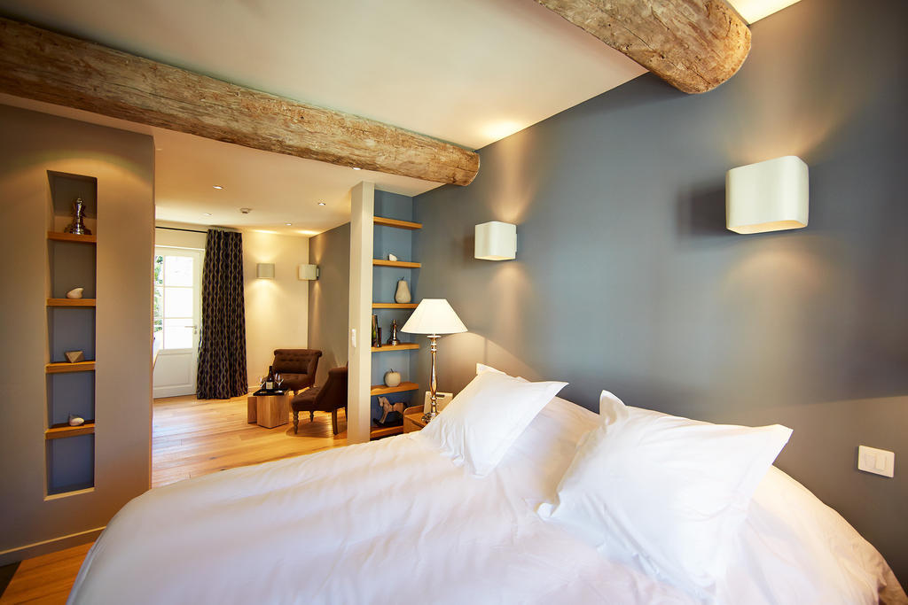 Les Chambres De L'Oustalet, Chambres D'Hotes Et Restaurant Etoile Gigondas Oda fotoğraf